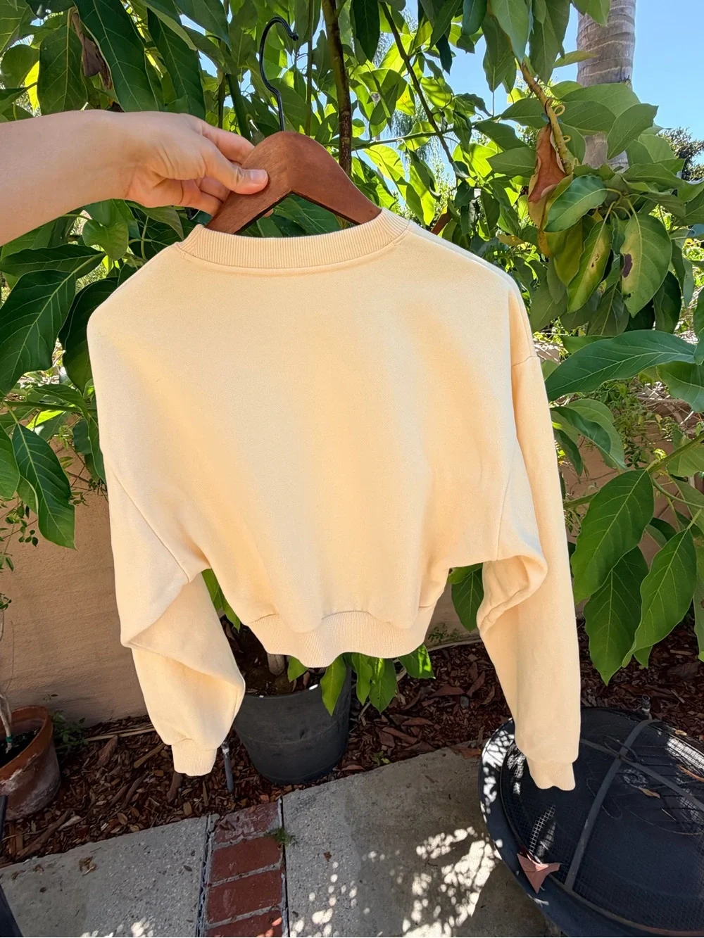 ALO Cropped Accolade Crewneck XS (estimate)